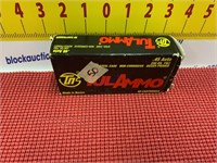 TulAmmo .45 cal. 50 cartridges