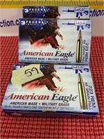 Three boxes 223 American Eagle ammo