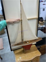 Vintage sailboat
