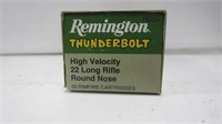 BOX REMINGTON 22 AMMO