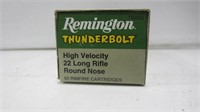 BOX REMINGTON 22 AMMO