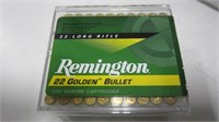 100 RND BOX REMINGTON 22 AMMO