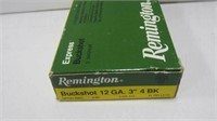 BOX OF REMINGTON 12 GA SHELLS  BUCKSHOT