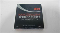 100 CCI SMALL RIFLE PRIMERS 450