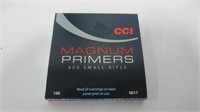 100 CCI SMALL RIFLE PRIMERS 450