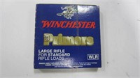 BOX WINCHESTER LARGE RIFLE PRIMERS