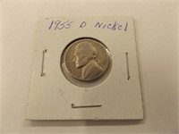 1955-D US Nickel
