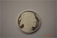 Indian Head 1 ounce .999 Fine Silver Round