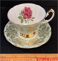 LOVELY PARAGON CUP AND SAUCER - DETAILED