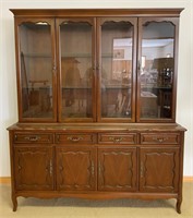 ORNATE FRENCH STYLE DISPLAY CABINET
