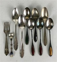 Sterling Spoons & Fork
