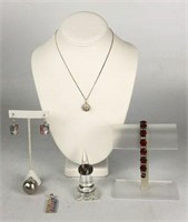 Sterling Silver Jewelry Including Vintage