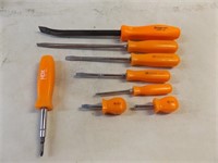 8 Orange Handle tools