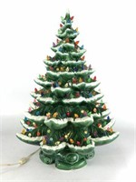 Atlantic Co. Mold Glazed Ceramic Christmas Tree