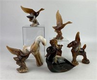 Imperial Slag Glass Figurines