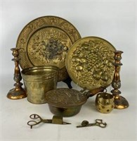 Assortment of Brass Décor & More