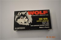 20 Round Wolf 308 Win Ammo