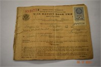 1942 " War Ration Book Two"