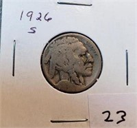 1926S Buffalo Nickel