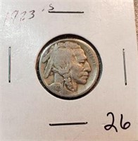 1923S Buffalo Nickel