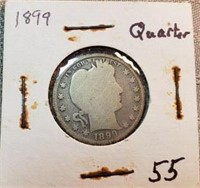 1899 Barber Quarter