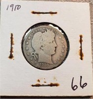 1910 Barber Quarter