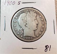 1900S Barber Half Dollar