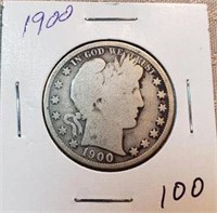 1900 Barber Half Dollar