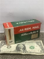 50 rounds.44 Remington rem mag SP 240gr