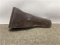 1918 WWI G&K military leather pistol holster