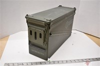 Metal Ammunition Box /lid 6" x 18" x 10" Deep