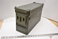 Metal Ammunition Box /lid 6" x 18" x 10" Deep