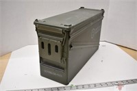 Metal Ammunition Box /lid 6" x 18" x 10" Deep