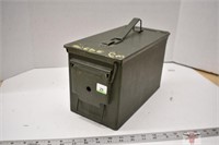 Metal Ammunition Box /lid 6" x 11" x 7" Deep