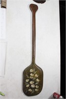 OLD PAINTED APLLE BUTTER PADDLE