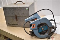 Black and Decker Circular Saw with Case