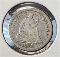 1856-O Seated Liberty Half Dime (VF35)