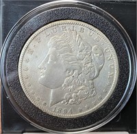 1894-O Morgan Silver Dollar (EF40)