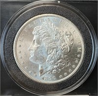 1890-S Morgan Silver Dollar (MS63PL)