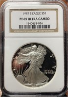 1987-S American Silver Eagle (PF69 UCAM NGC)