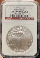 2006 American Silver Eagle (GEM UNC NGC)