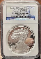 2011-W American Silver Eagle (PF69 UCAM NGC)