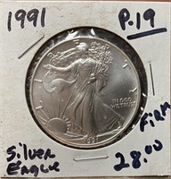 1991 American Silver Eagle (UNC)