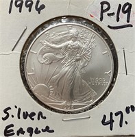 1996 American Silver Eagle (UNC)