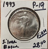 1993 American Silver Eagle (UNC)