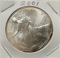 2001 American Silver Eagle (UNC)