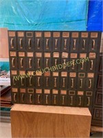 Vintage file cabinet. anderson county
