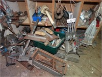 Hinges, Reamers & Sundries (Contents of Rack)