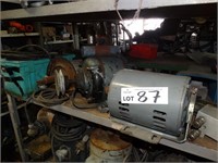 Approx 16 Assorted Motors & Sundries