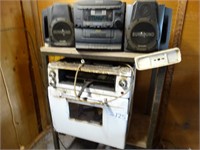 Vintage Vulcan Oven & Radio